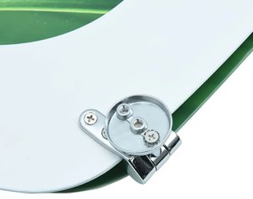 Assento sanita c/ tampa MDF design gotas de água verde