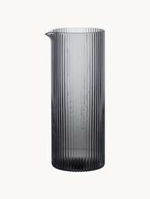 Jarro artesanal com padrão em relevo Ripple, 400 ml