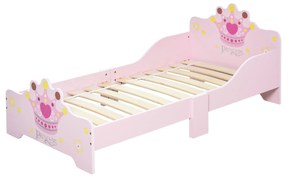 Cama de Criança +3 anos 143x73x60 cm Cama de Criança em Madeira com Es