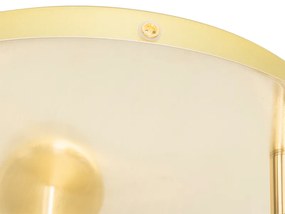 Foco de teto moderno para casa de banho latão 3 luzes IP44 - Ducha Moderno
