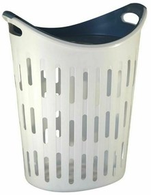 Cesto de Roupa Suja Branco Tabuleiro 60 L (4 Unidades)