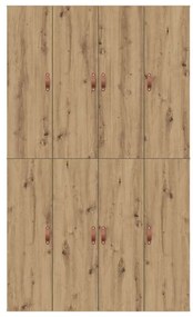 Estrado de cama em Carvalho Artisan 120x190 cm