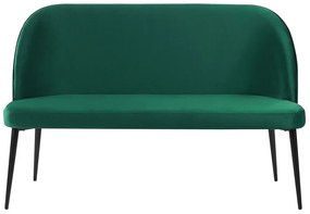 Sofá de 2 lugares em veludo verde OSBY Beliani