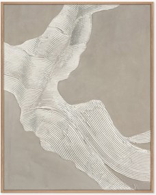 Quadro em tela pintado à mão emoldurado Shape 3