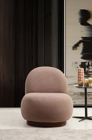 Cadeirão Tina – Cappuccino – 74x85x75 cm
