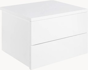 Mesa de cabeceira de parede com gavetas Avignon