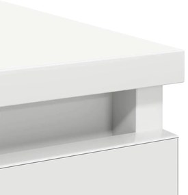 Aparador com gavetas 71x35x84 cm derivados de madeira branco