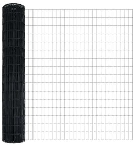 Cerca Euro Cinza 1.5x10 m Aço