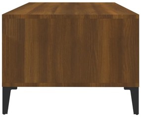 Mesa de centro 90x50x36,5cm derivados madeira carvalho castanho