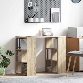 vidaXL Mesa de Canto Carvalho Sonoma MDF Médio