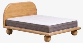 Cama Em Madeira De Manga Bicheno Madeira De Manga & 160 X 200 Cm & 160 X 200 Cm - Ivanor - Sklum