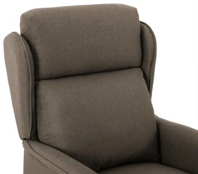 Cadeira de Massagem em Tecido Taupe