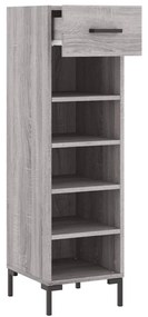 Sapateira 30x35x105 cm derivados de madeira cinzento sonoma