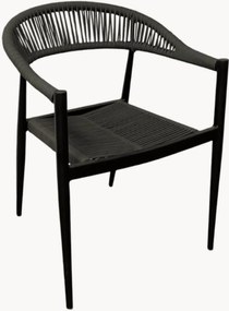 Cadeira de jardim com braços e almofada Kreta