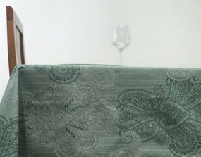 Toalha de mesa Algodão Verde Chá Flores