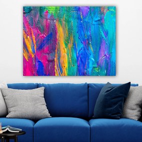 Pintura Decorativa em Tela 170432189_70100 – Multicolor – 70 x 100 cm