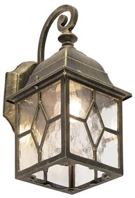 LED Candeeiro de parede exterior inteligente romântico bronze incl. Wifi A60 - London Clássico / Antigo,Rústico