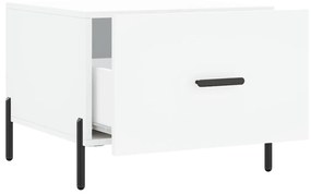 Mesa de centro 50x50x40 cm derivados de madeira branco