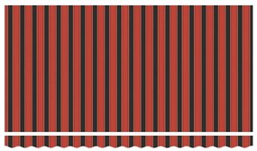 Toldo Retrátil Manual Azul Marinho 400x200 cm