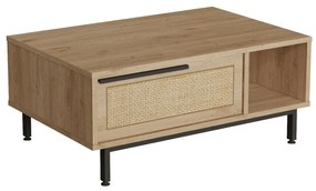 Mesa de Centro ON2 – Nogueira – 90x37,6x60 cm