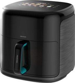 Fritadeira de ar Cecofry&Grill Smokin'Prime 8500 com resistência dupla para um dourado perfeito e sabor a grelhado em carnes, capacidade de 8,5 litros