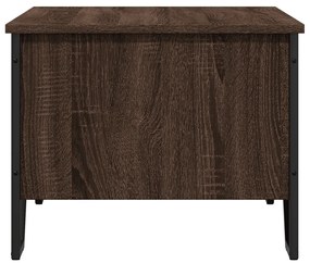Mesa de centro 100x51x40 cm derivados madeira carvalho castanho