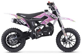 MINI MOTO PARA CRIANÇAS MiniCross Roan 709 gasolina 49cc 4.5CV 2024 ROSA