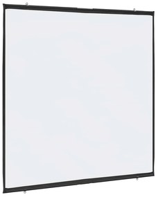 vidaXL Tela de projeção parede suspensa 89" 1:1
