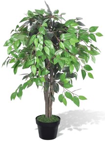 Fícus artificial com vaso 90 cm