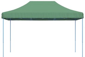 Tenda para festas pop-up dobrável 440x292x315 cm verde