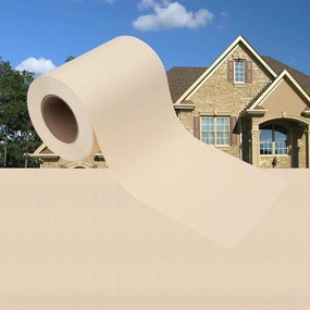 vidaXL Painéis de privacidade para jardim 4 pcs 35x0,19 m PVC creme