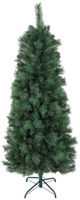 Árvore de Natal 180 cm Árvore de Natal Artificial com 528 Ramos e Suporte de Metal para Interior Verde