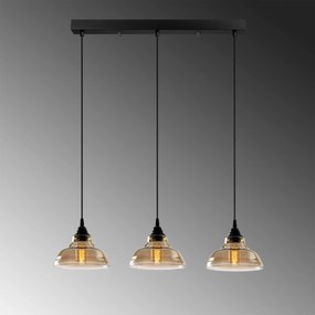 Chandelier Dilberay – Preto – 72 x 72 cm