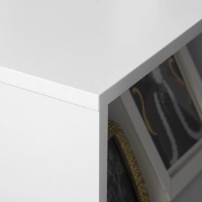 Vinsetto Armário para Impressora Móvel Auxiliar de Escritório com Roda