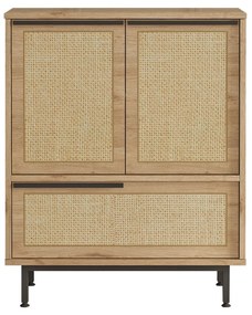 Armário de Cozinha ON8A – Nogueira – 74,8 cm x 90,4 cm x 35,5 cm
