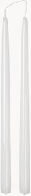 Velas de jantar artesanais Smooth, conjunto de 4
