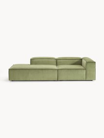 Chaise longue modular em bombazina Lennon