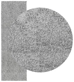 Tapete shaggy de pelo alto PAMPLONA 80x250 cm cinzento