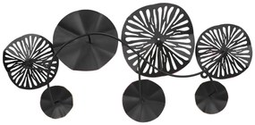 Acessório Decorativo de Parede em Metal Bys-4017 – Multicolor – 74 x 3