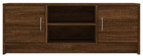 Móvel para TV 102x30x37,5cm derivados madeira carvalho castanho