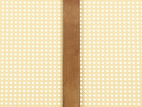 Cama de casal em madeira clara 140 x 200 cm VARZY Beliani