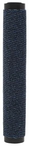 Tapete controlo pó retangular tufado 2 pcs 80x120cm azul