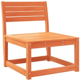 4 pcs conjunto lounge de jardim pinho maciço castanho-mel
