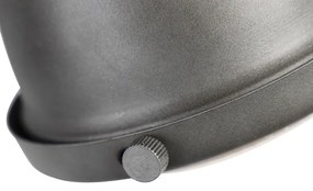 Projetores industriais em aço com madeira inclinável 3-luzes - Emado