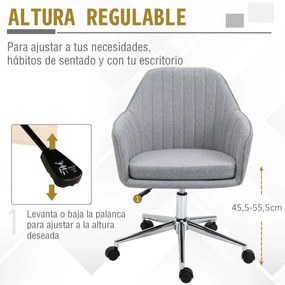 Cadeira Soft com Altura Ajustável - Design Ergonómico