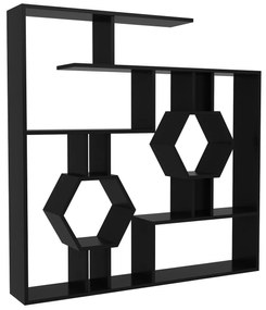 Estante Tamara – Preto – 134x134x22 cm