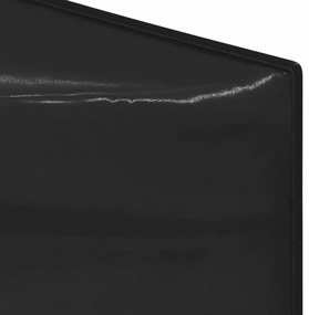 Tenda para festas dobrável 3x6 m preto