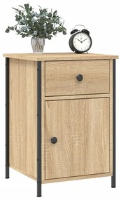 Mesas cabeceira 2 pcs 40x42x60cm deriv. madeira carvalho sonoma