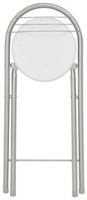 3 pcs conjunto de bar com prateleiras de madeira e aço branco