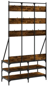 Conjunto de Entrada - Bengaleiro c/ arrumação de calçado 100x40x184cm
